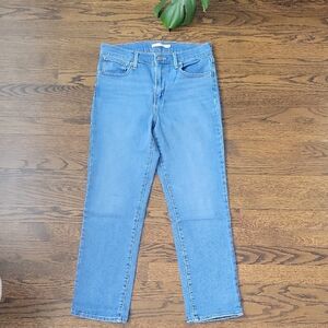 Levi's 724 high-rise straight crop jeans 🌿
